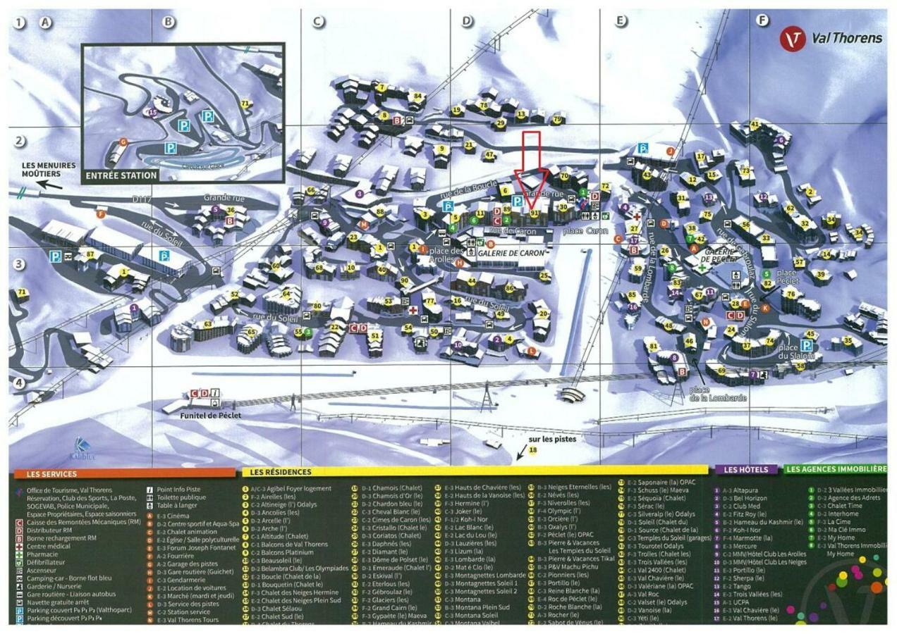 2 Piece Cabine Val Thorens Bagian luar foto